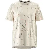 Gonso Trail Short Sleeve T-shirt Beige 34 Femme