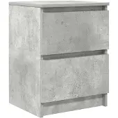 vidaXL Armoire TV gris béton 40x35x54 cm Bois composite