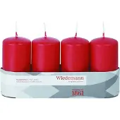 Wiedemann Bougies cylindriques (4 pcs)