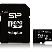Silicon Power Ellite 64 Go MicroSDXC UHS-I Classe 10