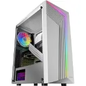 Mars Gaming Mcx7 Argb Atx Boîtier tour PC Blanc Blanc One Size