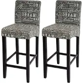 MCW Tabouret de bar -C33 (lot de 2)