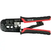 YATO YT-22442 outil de sertissage pince à dénuder noir, rouge