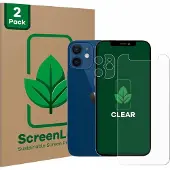 ScreenLeaf Film de protection durable Protection d'écran Film clair transparent (Apple iPhone 12 mini), Téléphone portable : film de protection, Transparent