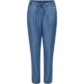 ONLY Pantalon à pince 'ONLPoptrash' bleu denim