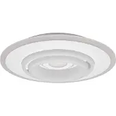 Ledvance ORBIS RUMOUR SMART+ Luminaire WiFi, Ø 50cm, plafonnier LED rond dimmable pour l'intérieur, 32W, température de couleur de 2700 - 6500K, 3300 lumens, 2 LED module RGB, luminaire design,blanc