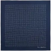 Ralph Lauren Foulard bleu marine / blanc cassé