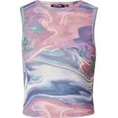 Nasty Gal Haut mélange de couleurs / rose