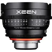 Xeen 16mm T2.6 FF Cine Canon EF + Mount Kit PL