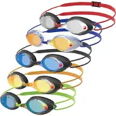 Swans Srx-n Paf Mirror Swimming Goggles Orange,Bleu