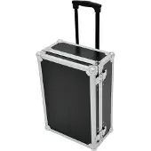 Omnitronic Mallette universelle Universal-Koffer-Case mit Trolley avec poignée de transport, poignée télescopique noir-a