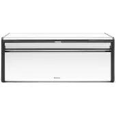 Brabantia Boîte à pain pliante, Stockage du pain, Argent