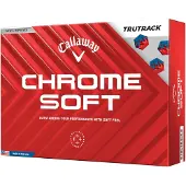 Callaway Chrome Soft 2024 White TruTrack Balles de golf