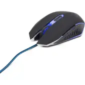 Gembird MUSG-001-B mouse Gaming Ambidextrous USB Type-A 2400 DPI