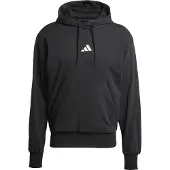 Adidas Sweat de sport 'Essentials Feelcozy' noir / blanc