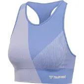 Hummel Unite Seamless Sports Top Bleu XS Femme