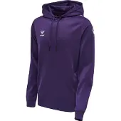 Hummel Sweat de sport violet foncé / blanc