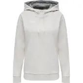 Hummel Sweat de sport gris chiné / blanc