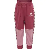 Hummel Pantalon de sport 'Olek' rose ancienne / rouge / blanc