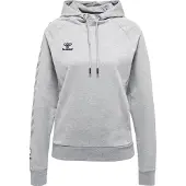 Hummel Sweat de sport gris chiné / noir