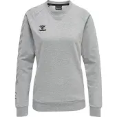 Hummel Sweat de sport gris / noir / blanc
