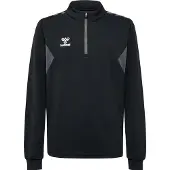 Hummel Sweat de sport 'Authentic' gris / noir / blanc