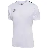 Hummel T-Shirt fonctionnel 'Authentic' noir / blanc
