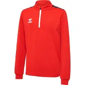 Hummel Sweat de sport 'Authentic' canneberge / noir / blanc