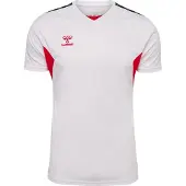 Hummel T-Shirt fonctionnel 'AUTHENTIC' rouge / noir / blanc