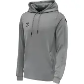 Hummel Sweat de sport gris chiné / noir
