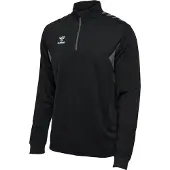 Hummel Sweat de sport 'AUTHENTIC' gris / noir / blanc