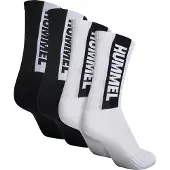 Hummel Lot de 4 paires de chaussettes Hmllegacy pour adulte