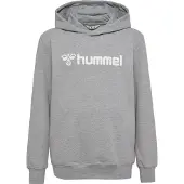 Hummel Sweat de sport pierre / blanc
