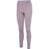 Hummel Cleaa Mid Waist Seamless Leggings Violet S Femme