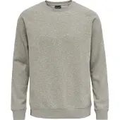 Hummel Sweat-shirt 'Red Classic' gris chiné