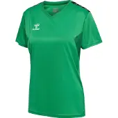 Hummel T-shirt fonctionnel 'Authentic' vert / noir / blanc