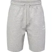 Hummel Pantalon de sport 'ICONS' gris chiné / blanc