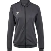 Hummel Veste de survêtement anthracite / blanc