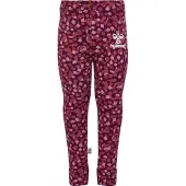Hummel Leggings 'Confetti' rose / rose / rouge / lie de vin
