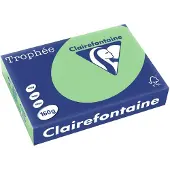 Clairefontaine TROPHEE - Vert nature - A4 (210 x 297 mm) - 160 g/m² - 250 feuille(s) papier uni