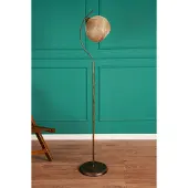 Opviq , Povimento - Or, lampadaires, or, métal, 30 x 30 x 165 cm