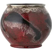 Bloomingville Pot De Fleurs Souha | Rouge | Grès | 82060114