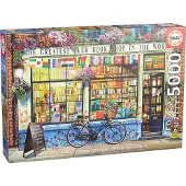 Educa Puzzle - Librairie du monde 5000 Teile