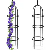 Relaxdays 2x support pour plantes grimpantes (25 cm, 25 cm)