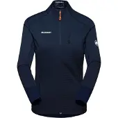 Mammut - Polaire légère de randonnée - Taiss Light ML Jacket Women Marine pour Femme - Taille S - Navy