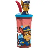 Paw Patrol Chase 3D figure (360 ml) - Gobelet