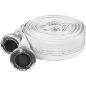 IBO | Tuyau d'incendie 2'' - 30 m - Haute résistance - Idéal pour eaux usées et pompage