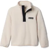 Columbia Helvetia Ii Snap Half Zip Fleece Beige 10-12 Years Enfants