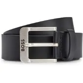 BOSS Ceinture 'Jemio_Sz40' noir / argent
