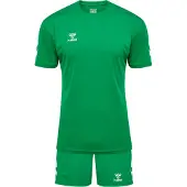 Hummel Survêtement citron vert / blanc